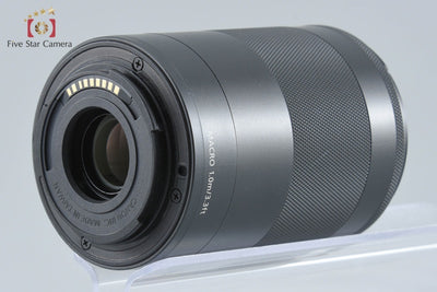 【中古】Canon キヤノン EF-M 55-200mm f/4.5-6.3 IS STM ブラック