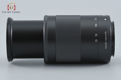 【中古】Canon キヤノン EF-M 55-200mm f/4.5-6.3 IS STM ブラック