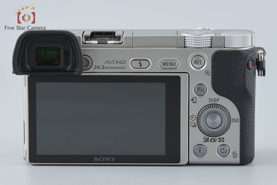 【中古】SONY ソニー α6000 ILCE-6000 ホワイト パワーズームレンズキット シャッター回数僅少 海外版