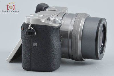 【中古】SONY ソニー α6000 ILCE-6000 ホワイト パワーズームレンズキット シャッター回数僅少 海外版