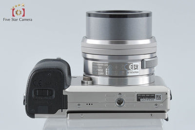 【中古】SONY ソニー α6000 ILCE-6000 ホワイト パワーズームレンズキット シャッター回数僅少 海外版