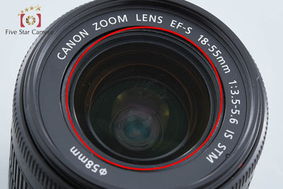 【中古】Canon キヤノン EF-S 18-55mm f/3.5-5.6 IS STM