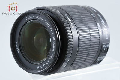 【中古】Canon キヤノン EF-S 18-55mm f/3.5-5.6 IS STM