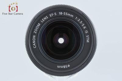 【中古】Canon キヤノン EF-S 18-55mm f/3.5-5.6 IS STM