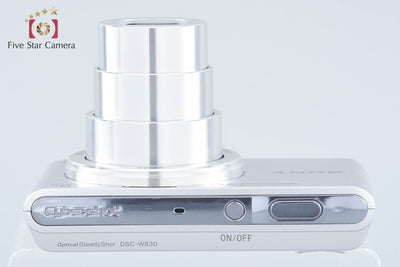 【中古】SONY ソニー Cyber-Shot DSC-W830 シルバー コンパクトデジタルカメラ 元箱付き