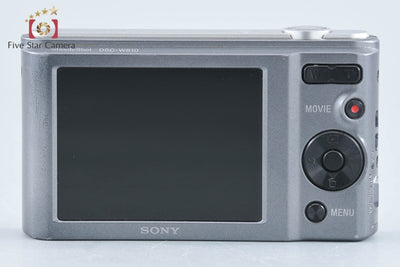 【中古】SONY ソニー Cyber-shot DSC-W810 シルバー デジタルスチルカメラ 元箱付き