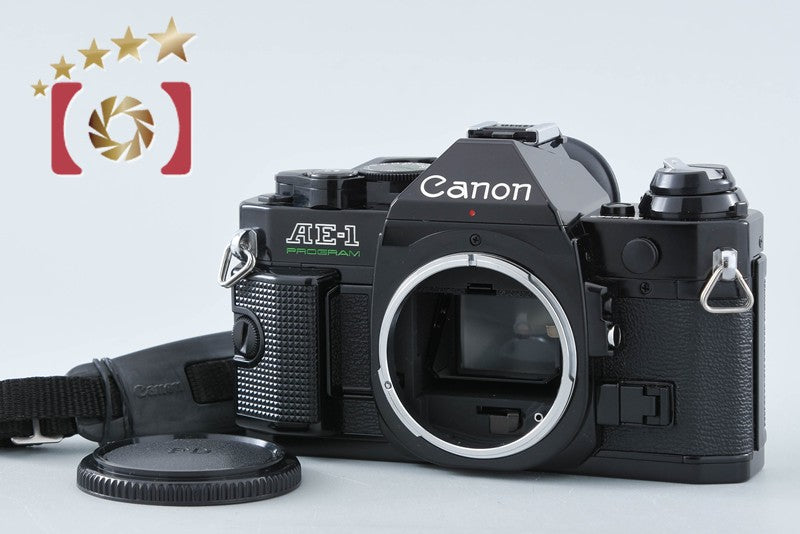 【中古】Canon キヤノン AE-1 PROGRAM ブラック フィルム一眼レフカメラ