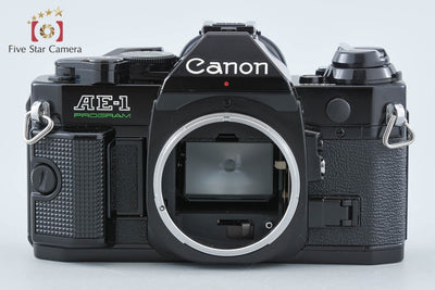 【中古】Canon キヤノン AE-1 PROGRAM ブラック フィルム一眼レフカメラ