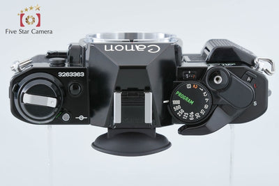 【中古】Canon キヤノン AE-1 PROGRAM ブラック フィルム一眼レフカメラ