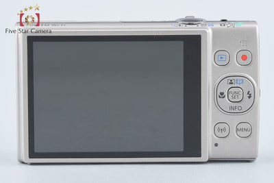 【中古】Canon キヤノン IXY 650 シルバー コンパクトデジタルカメラ 元箱付き