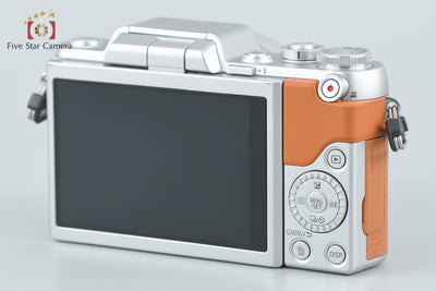 【中古】Panasonic パナソニック LUMIX DMC-GF7 ダブルズームレンズキット ブラウン 元箱付き