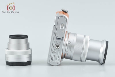【中古】Panasonic パナソニック LUMIX DMC-GF7 ダブルズームレンズキット ブラウン 元箱付き