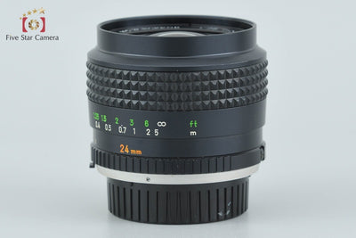 【中古】MINOLTA ミノルタ MC W.ROKKOR 24mm f/2.8