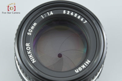 【中古】Nikon ニコン Ai-S NIKKOR 50mm f/1.4
