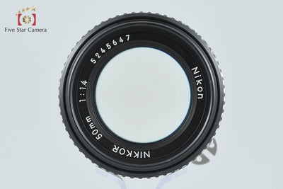 【中古】Nikon ニコン Ai-S NIKKOR 50mm f/1.4