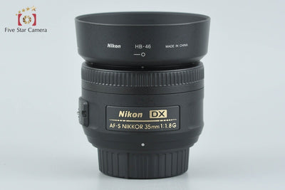 【中古】Nikon ニコン AF-S DX NIKKOR 35mm f/1.8 G