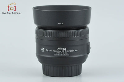 【中古】Nikon ニコン AF-S DX NIKKOR 35mm f/1.8 G