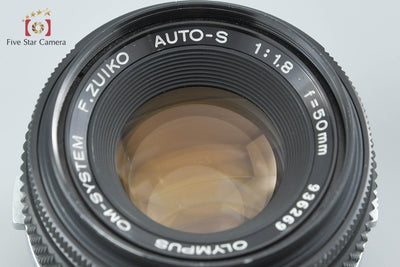 【中古】OLYMPUS オリンパス F.ZUIKO AUTO-S 50mm f/1.8