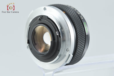 【中古】OLYMPUS オリンパス F.ZUIKO AUTO-S 50mm f/1.8