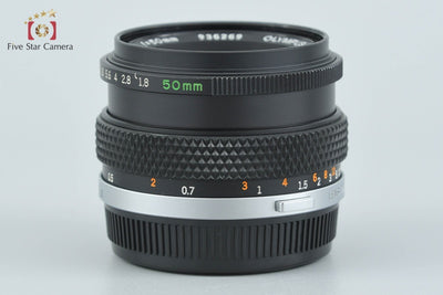 【中古】OLYMPUS オリンパス F.ZUIKO AUTO-S 50mm f/1.8