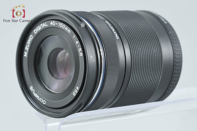 【中古】OLYMPUS オリンパス M.ZUIKO DIGITAL ED 40-150mm f/4-5.6 R ブラック