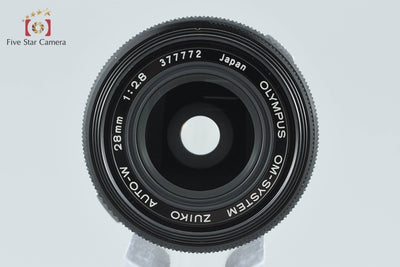【中古】OLYMPUS オリンパス ZUIKO AUTO-W 28mm f/2.8
