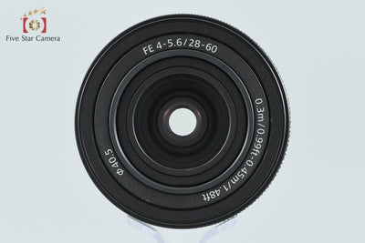 【中古】SONY ソニー FE 28-60mm f/4-5.6 SEL2860