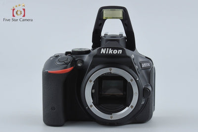 【中古】Nikon ニコン D5500 ブラック デジタル一眼レフカメラ