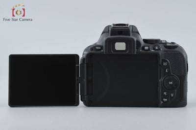 【中古】Nikon ニコン D5500 ブラック デジタル一眼レフカメラ