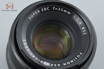 【中古】FUJIFILM 富士フイルム XF 35mm f/1.4 R ASPHERICAL