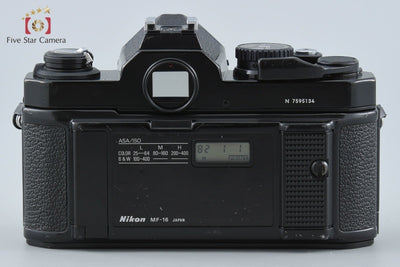 【中古】Nikon ニコン ニュー FM2 後期 ブラック + MF-16 データバック
