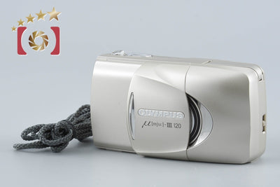 【中古】OLYMPUS オリンパス μ[mju:]-III ミューIII 120 コンパクトフィルムカメラ