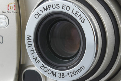 【中古】OLYMPUS オリンパス μ[mju:]-III ミューIII 120 コンパクトフィルムカメラ