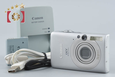 【中古】Canon キヤノン IXY Digital 110 IS シルバー コンパクトデジタルカメラ
