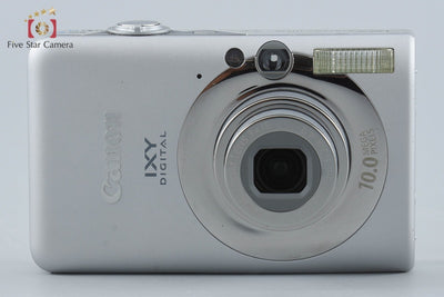 【中古】Canon キヤノン IXY Digital 110 IS シルバー コンパクトデジタルカメラ