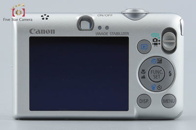 【中古】Canon キヤノン IXY Digital 110 IS シルバー コンパクトデジタルカメラ