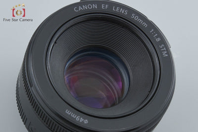【中古】Canon キヤノン EF 50mm f/1.8 STM