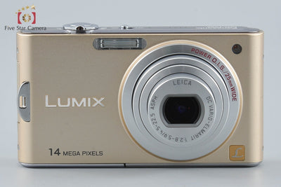 【中古】Panasonic パナソニック LUMIX DMC-FX66 リュクスゴールド コンパクトデジタルカメラ