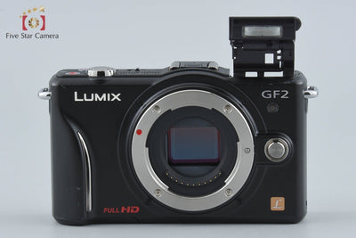 【中古】Panasonic パナソニック LUMIX DMC-GF2 レンズキット エスプリブラック シャッター回数僅少