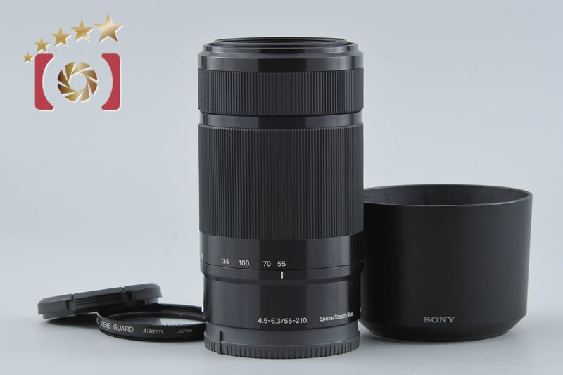 【中古】SONY ソニー E 55-210mm f/4.5-6.3 OSS SEL55210 ブラック