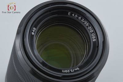 【中古】SONY ソニー E 55-210mm f/4.5-6.3 OSS SEL55210 ブラック