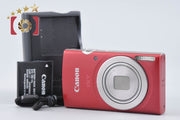 【中古】Canon キヤノン IXY 200 レッド コンパクトデジタルカメラ