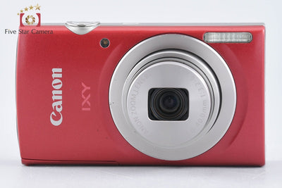 【中古】Canon キヤノン IXY 200 レッド コンパクトデジタルカメラ