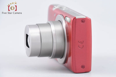 【中古】Canon キヤノン IXY 200 レッド コンパクトデジタルカメラ