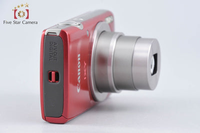 【中古】Canon キヤノン IXY 200 レッド コンパクトデジタルカメラ