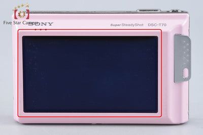 【中古】SONY ソニー Cyber-Shot DSC-T70 ピンク デジタルスチルカメラ