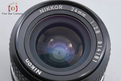 【中古】Nikon ニコン Ai-S NIKKOR 24mm f/2.8