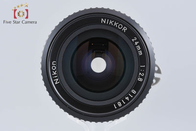 【中古】Nikon ニコン Ai-S NIKKOR 24mm f/2.8