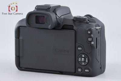 【中古】Canon キヤノン EOS R50 RF-S 18-45 IS STM レンズキット ブラック シャッター回数僅少