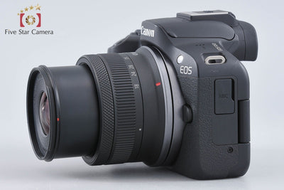 【中古】Canon キヤノン EOS R50 RF-S 18-45 IS STM レンズキット ブラック シャッター回数僅少